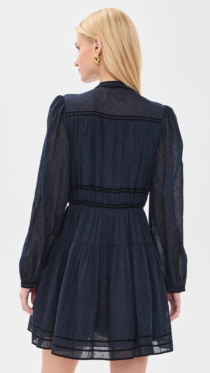 Ulla Johnson Lumi Long Sleeve Cotton Mini Dress | Thumbnail 3 Ulla Johnson Lumi Long Sleeve Cotton Mini Dress | Thumbnail 3