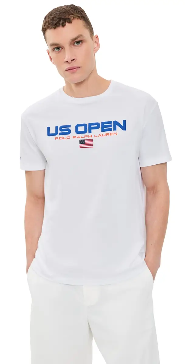 Polo Ralph Lauren x U Open Retro Tee White | Image 1 Polo Ralph Lauren x U Open Retro Tee White | Image 1