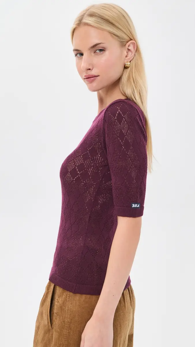 Sea Jane Argyle Sweater | Thumbnail 4 Sea Jane Argyle Sweater | Thumbnail 4