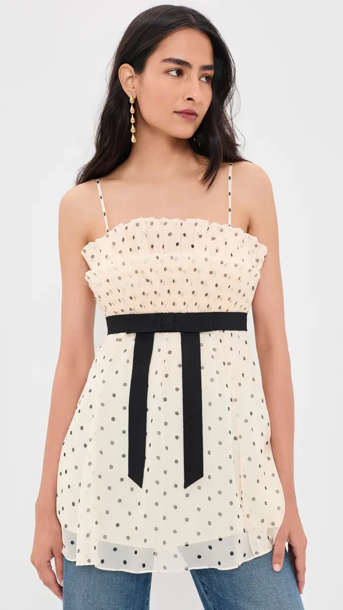 Zimmermann Pleated Frill Camisole | Thumbnail 2 Zimmermann Pleated Frill Camisole | Thumbnail 2