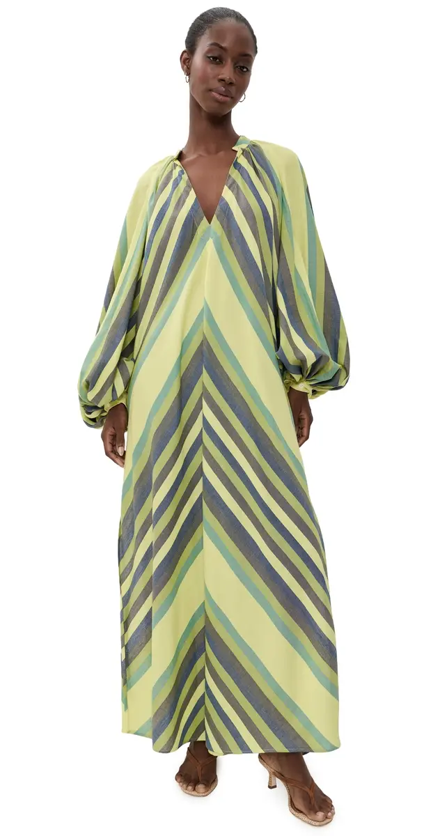 Marrakshi Life The Touareg Midi Dress Stripe 82 | Image 1 Marrakshi Life The Touareg Midi Dress Stripe 82 | Image 1