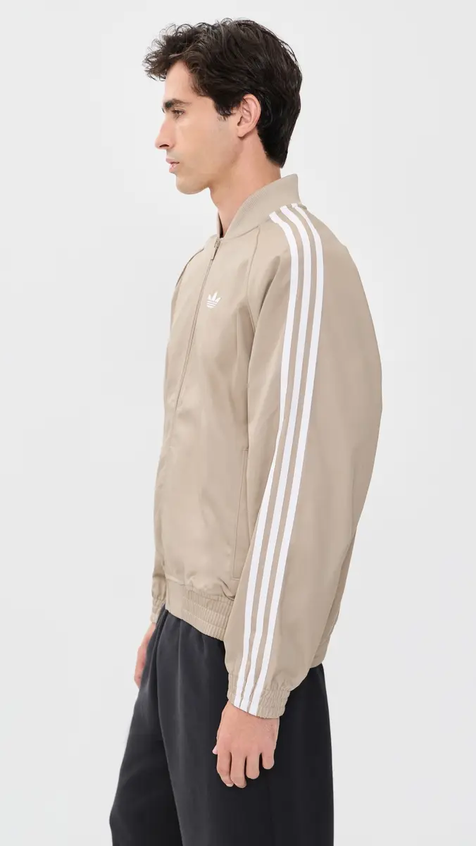 Adidas Classics Cotton Twill Track Top | Thumbnail 4 Adidas Classics Cotton Twill Track Top | Thumbnail 4