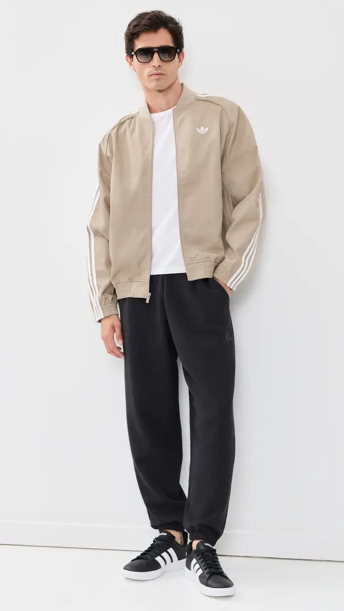 Adidas Classics Cotton Twill Track Top | Thumbnail 5 Adidas Classics Cotton Twill Track Top | Thumbnail 5