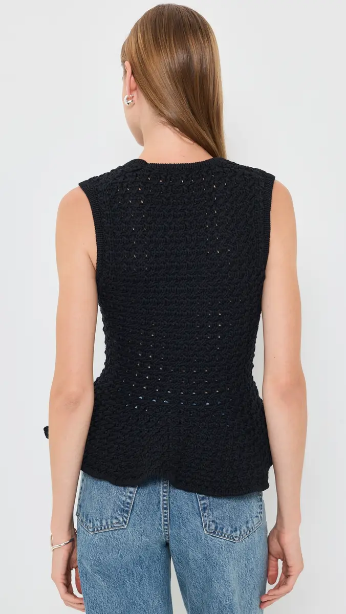 Pistola Anna Peplum Sweater Tank | Thumbnail 3 Pistola Anna Peplum Sweater Tank | Thumbnail 3