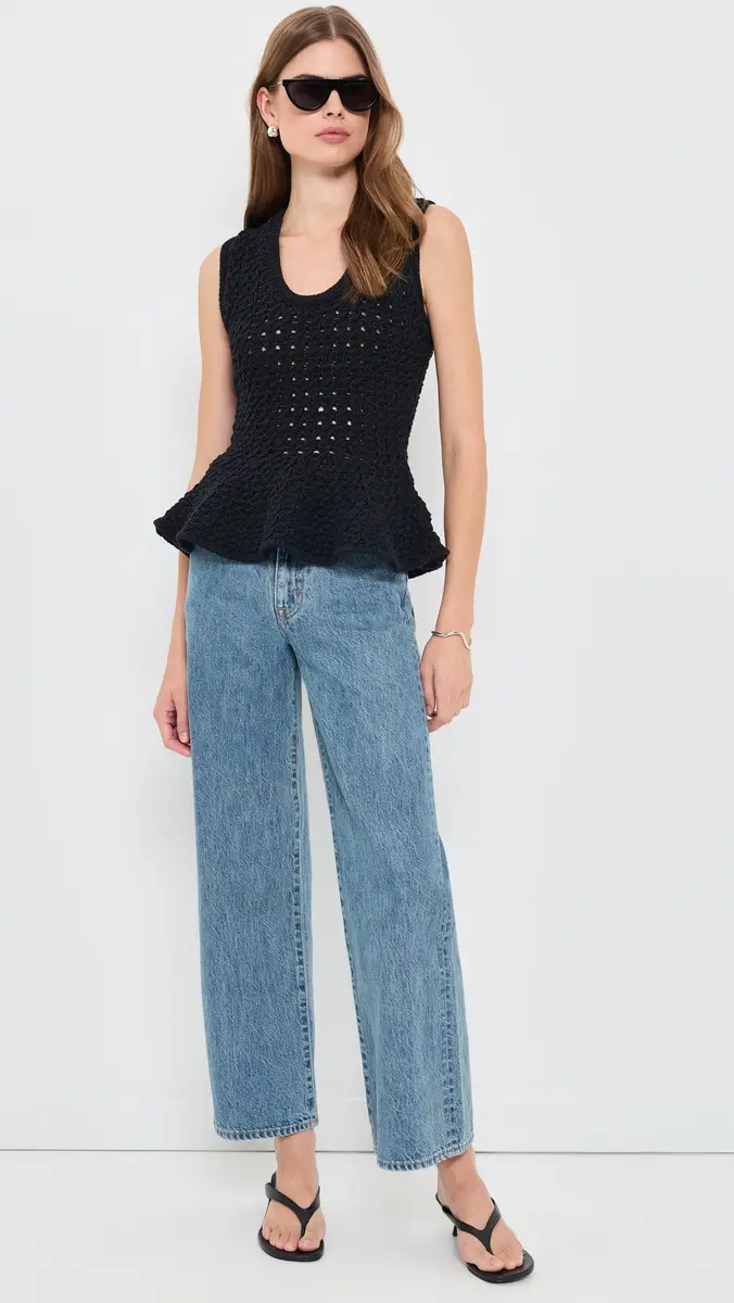 Pistola Anna Peplum Sweater Tank | Thumbnail 5 Pistola Anna Peplum Sweater Tank | Thumbnail 5