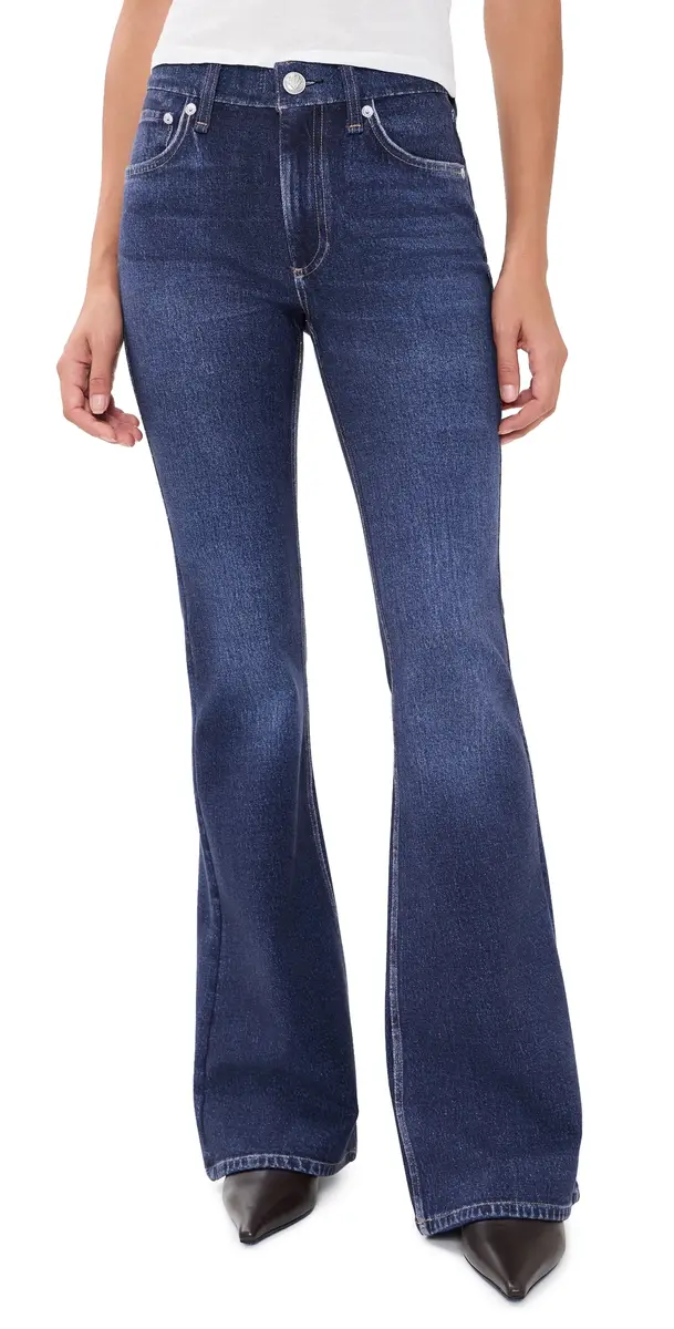 rag & bone Rb Miramar Ponte Dahlia Flare Pants