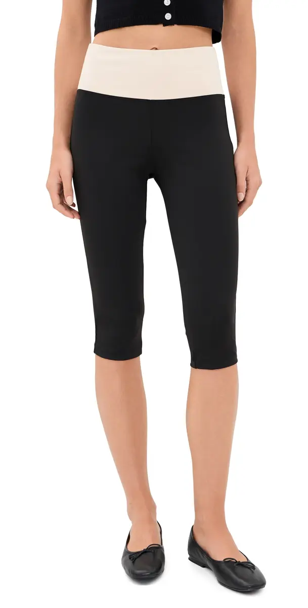LIONESS Canyon Capris Noir | Image 1 LIONESS Canyon Capris Noir | Image 1