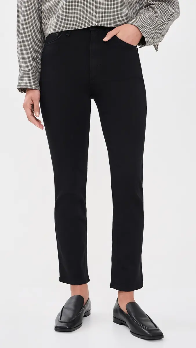 rag & bone Flexi Wren High-Rise Ankle Slim Jeans | Thumbnail 2