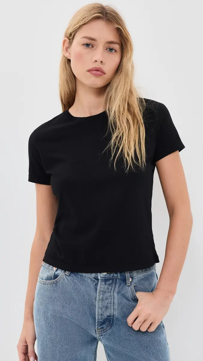 L'Agence Aileen Crew Neck Tee | Thumbnail 2