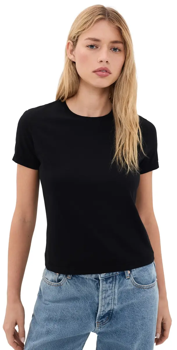 L'Agence Aileen Crew Neck Tee