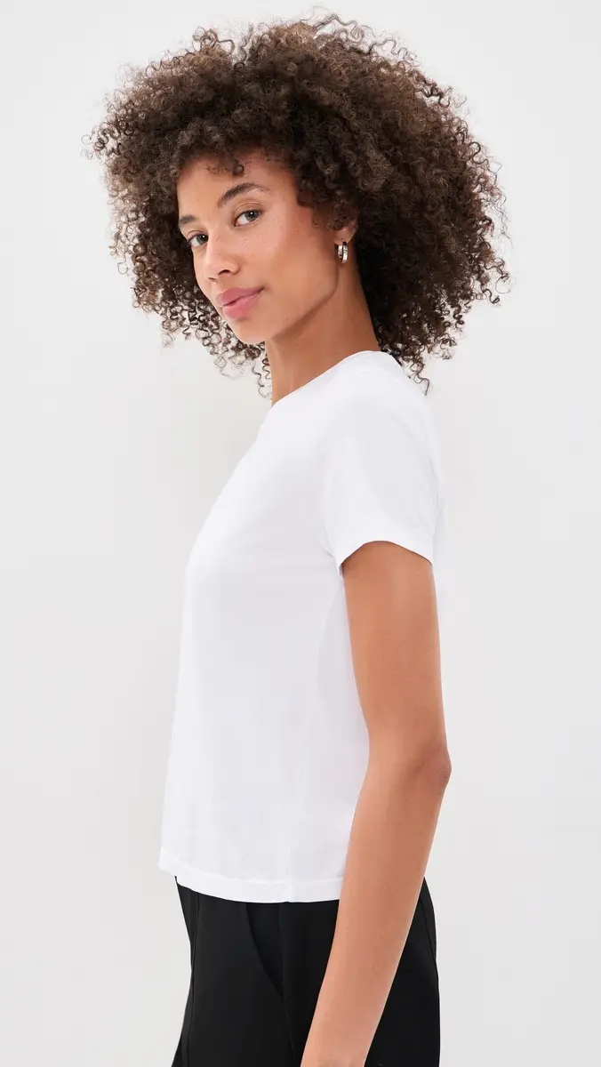 L'Agence Aileen Crew Neck Tee | Thumbnail 4