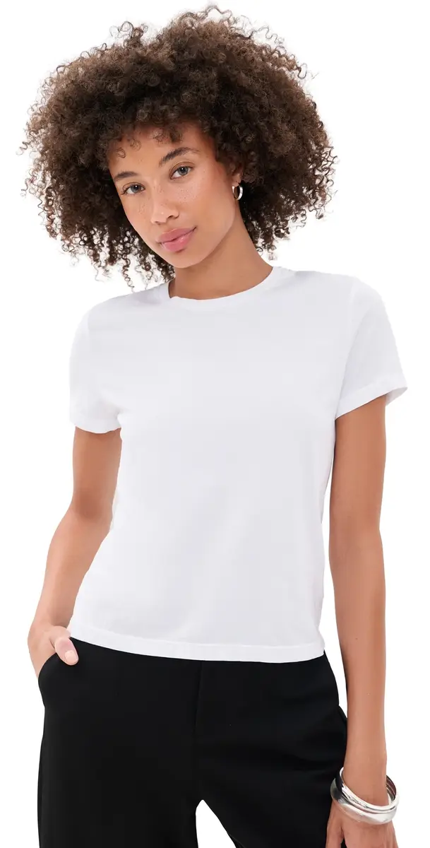 L'Agence Aileen Crew Neck Tee