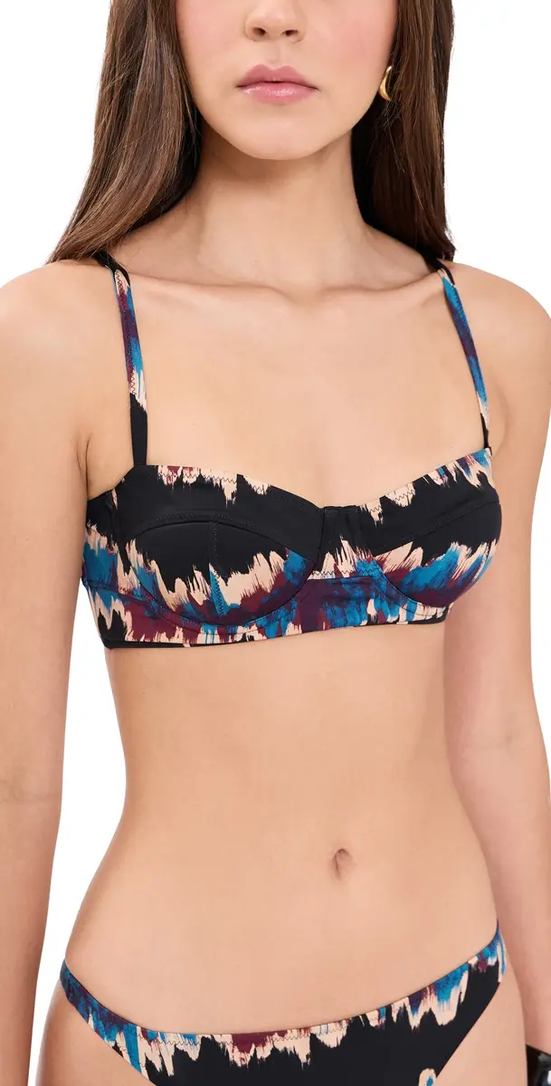 Ulla Johnson Zahara Bra Bikini Top Alloy | Image 1 Ulla Johnson Zahara Bra Bikini Top Alloy | Image 1