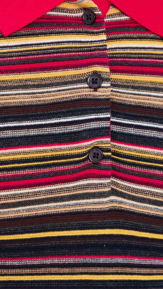 Pistola Ashlee Short Sleeve Polo Sweater | Thumbnail 6 Pistola Ashlee Short Sleeve Polo Sweater | Thumbnail 6