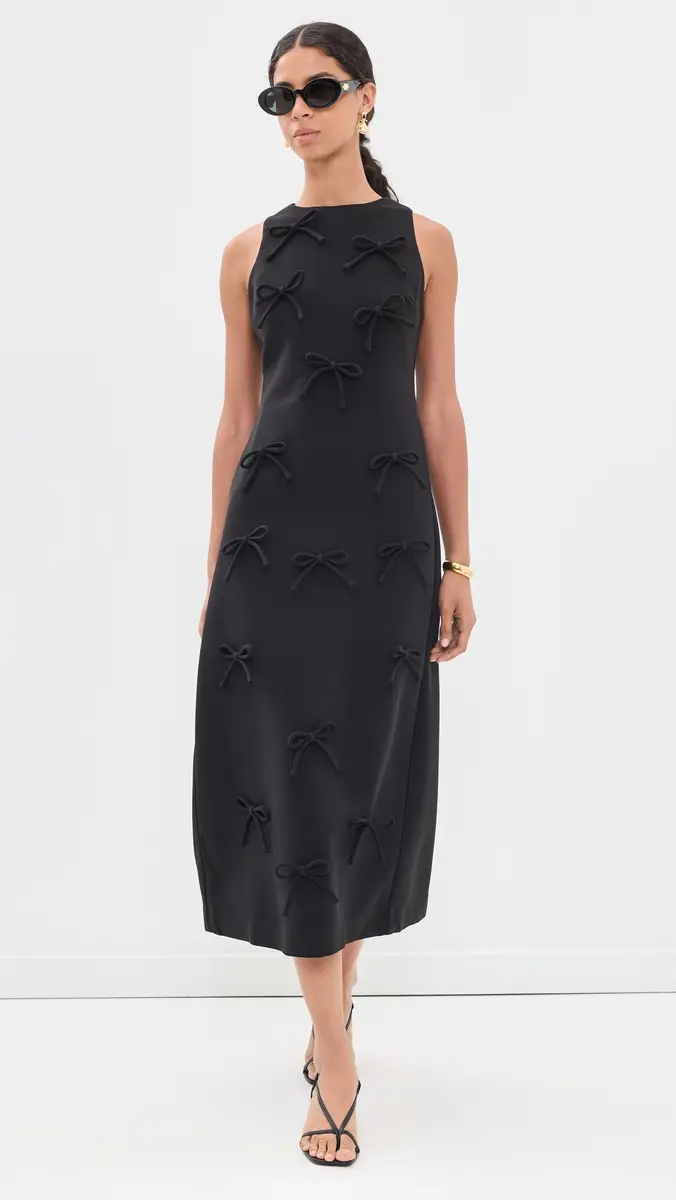 English Factory Bow Detailed Midi Dress | Thumbnail 5