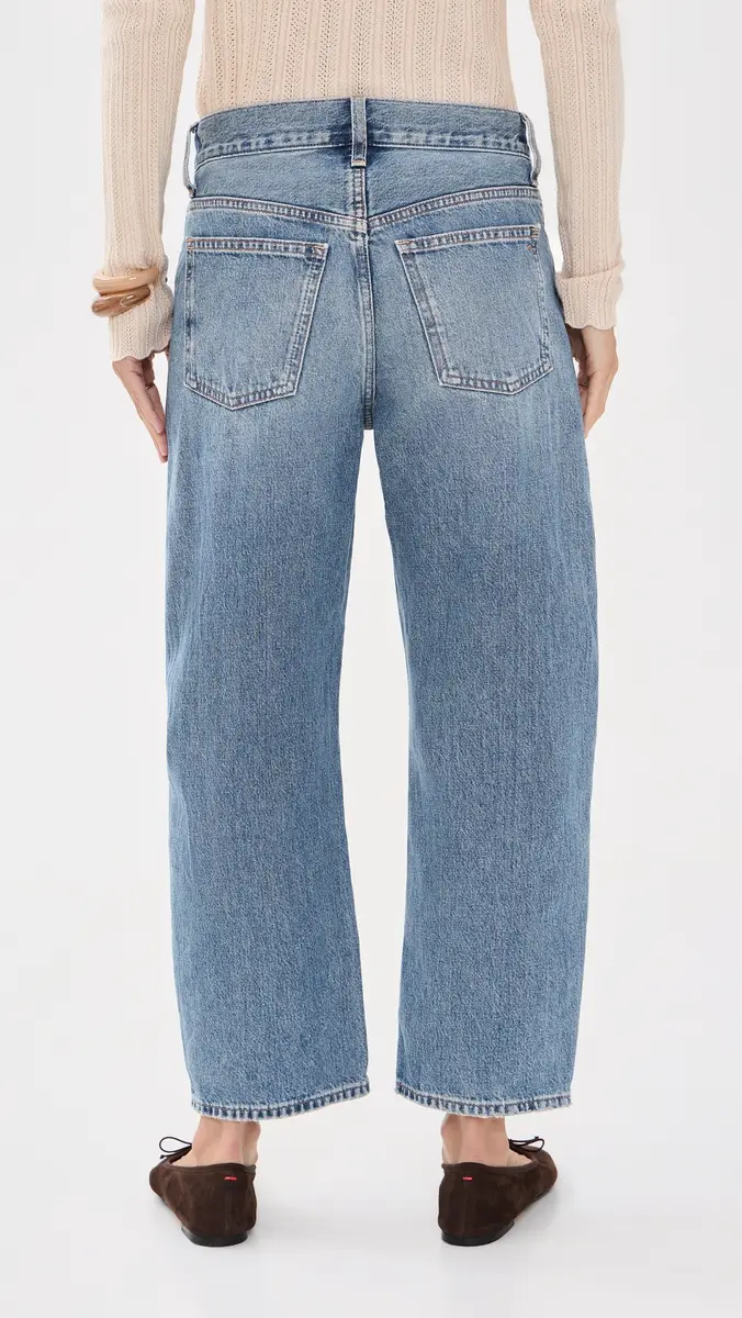 Madewell The Short Barrel-Leg Jeans | Thumbnail 3