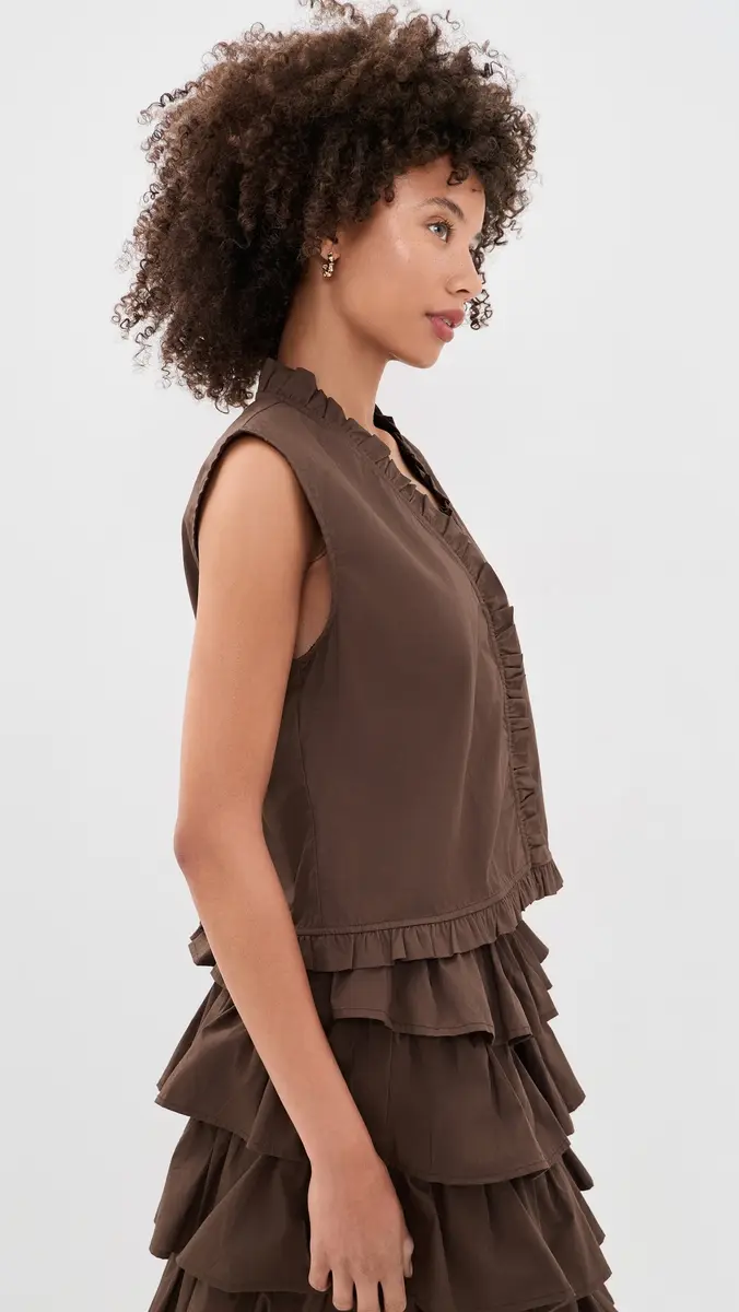 VRG GRL Phoebe Vest Top | Thumbnail 4 VRG GRL Phoebe Vest Top | Thumbnail 4