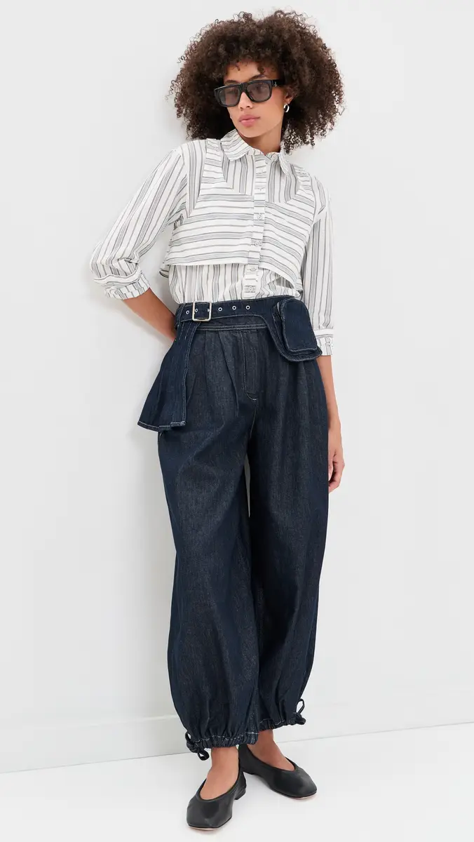 Damson Madder Mavi Balloon Jeans | Thumbnail 5 Damson Madder Mavi Balloon Jeans | Thumbnail 5