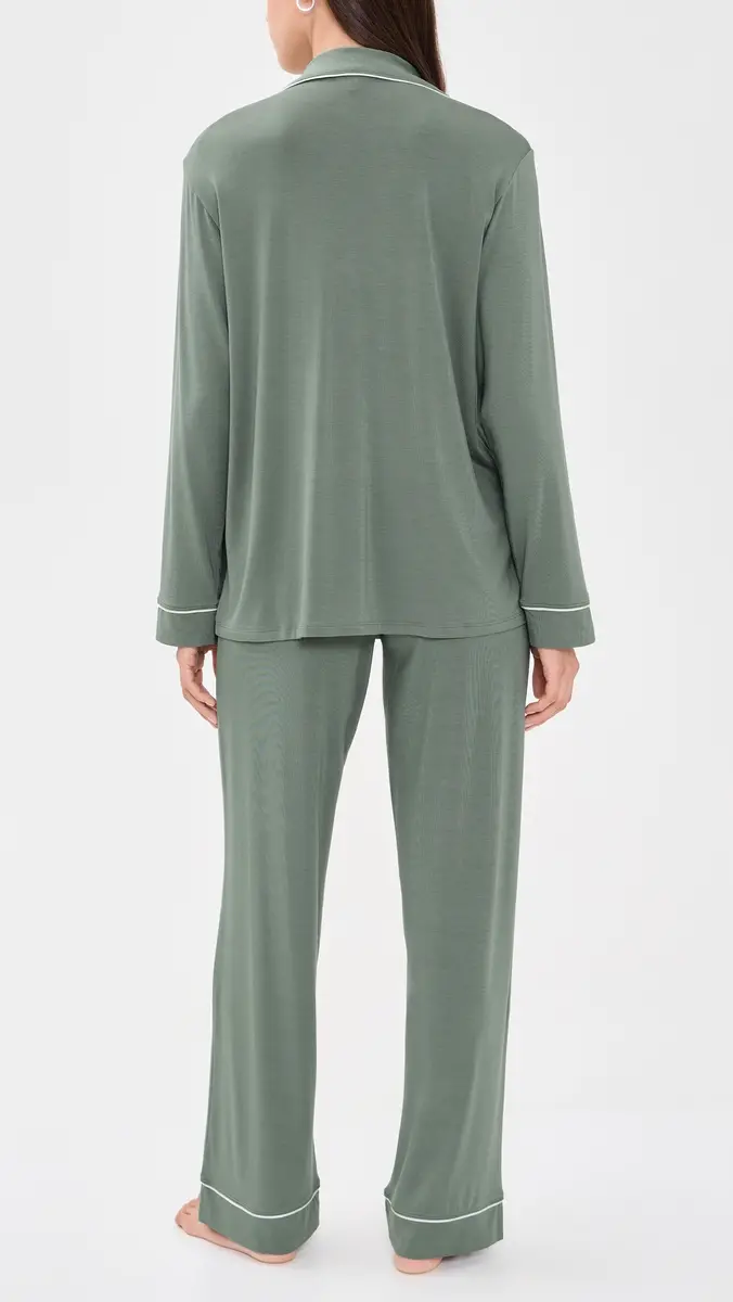 Eberjey Gisele Long Pajama Set | Thumbnail 3 Eberjey Gisele Long Pajama Set | Thumbnail 3