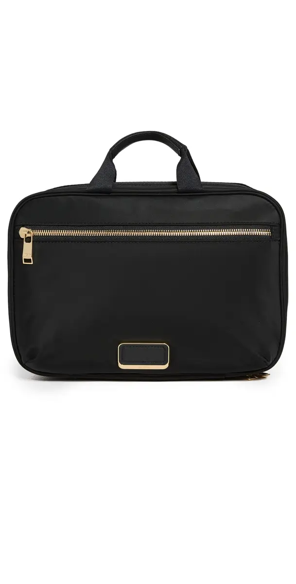TUMI Madeline Cosmetic Bag Black/Gold One Size | Image 1 TUMI Madeline Cosmetic Bag Black/Gold One Size | Image 1
