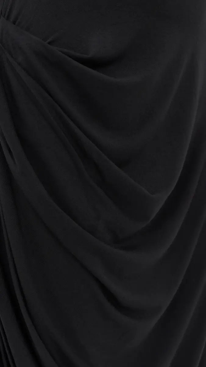 Proenza Schouler White Label Imogen Dress In Soft Jersey Black | Thumbnail 6 Proenza Schouler White Label Imogen Dress In Soft Jersey Black | Thumbnail 6