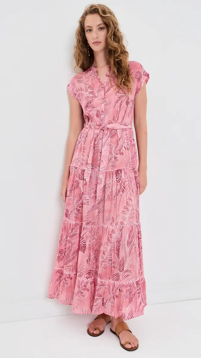 Poupette St Barth Kora Midi Dress | Thumbnail 2 Poupette St Barth Kora Midi Dress | Thumbnail 2