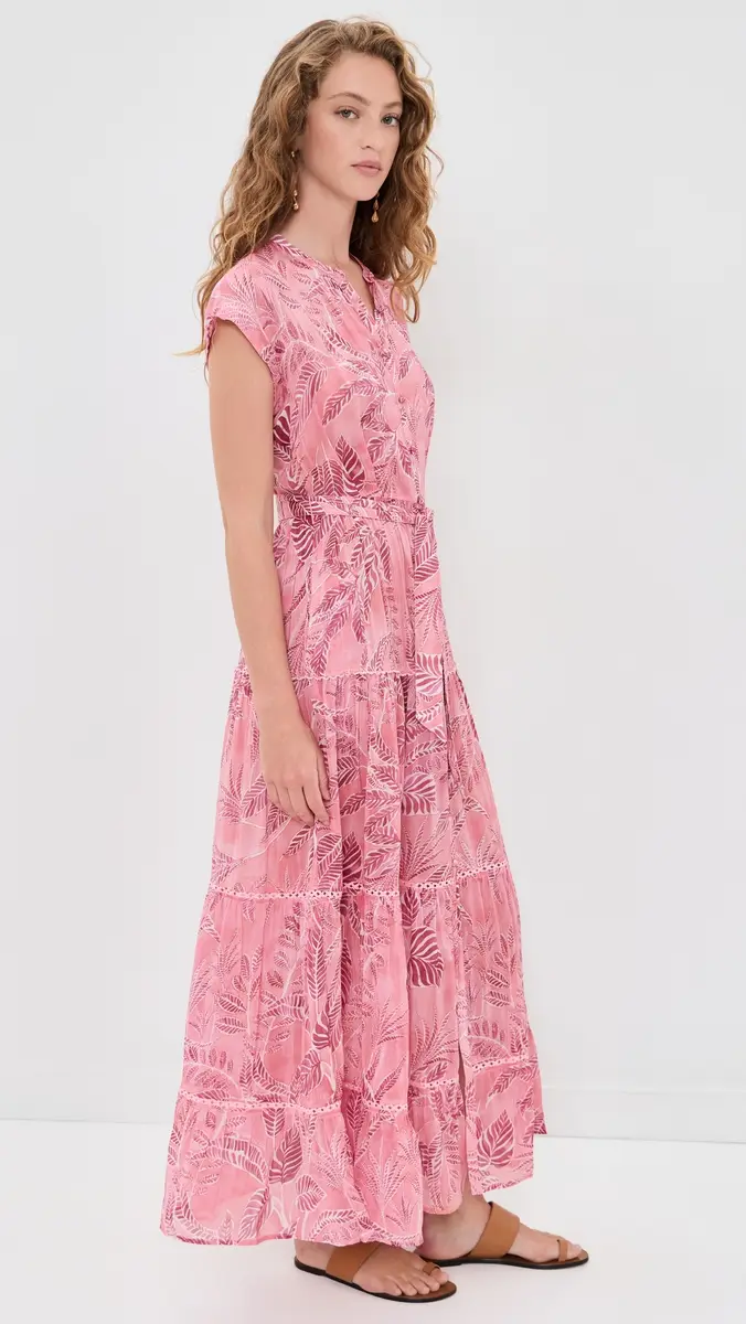Poupette St Barth Kora Midi Dress | Thumbnail 4 Poupette St Barth Kora Midi Dress | Thumbnail 4