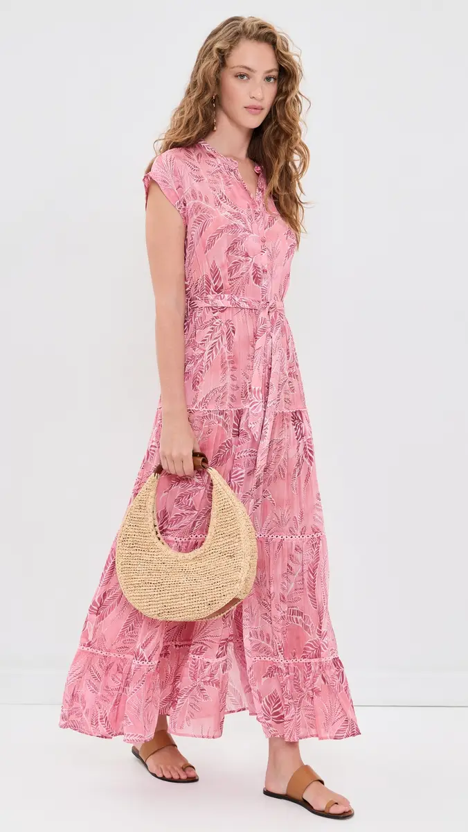 Poupette St Barth Kora Midi Dress | Thumbnail 5 Poupette St Barth Kora Midi Dress | Thumbnail 5