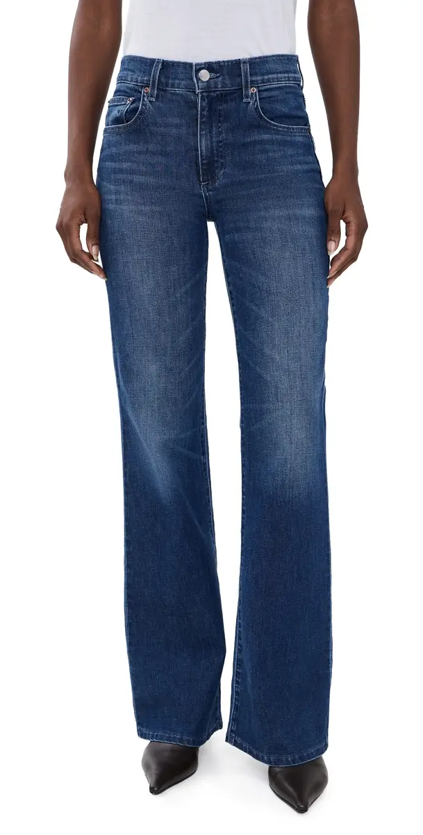 LE JEAN Baby Bootcut Jeans Diamond in the Rough | Image 1 LE JEAN Baby Bootcut Jeans Diamond in the Rough | Image 1