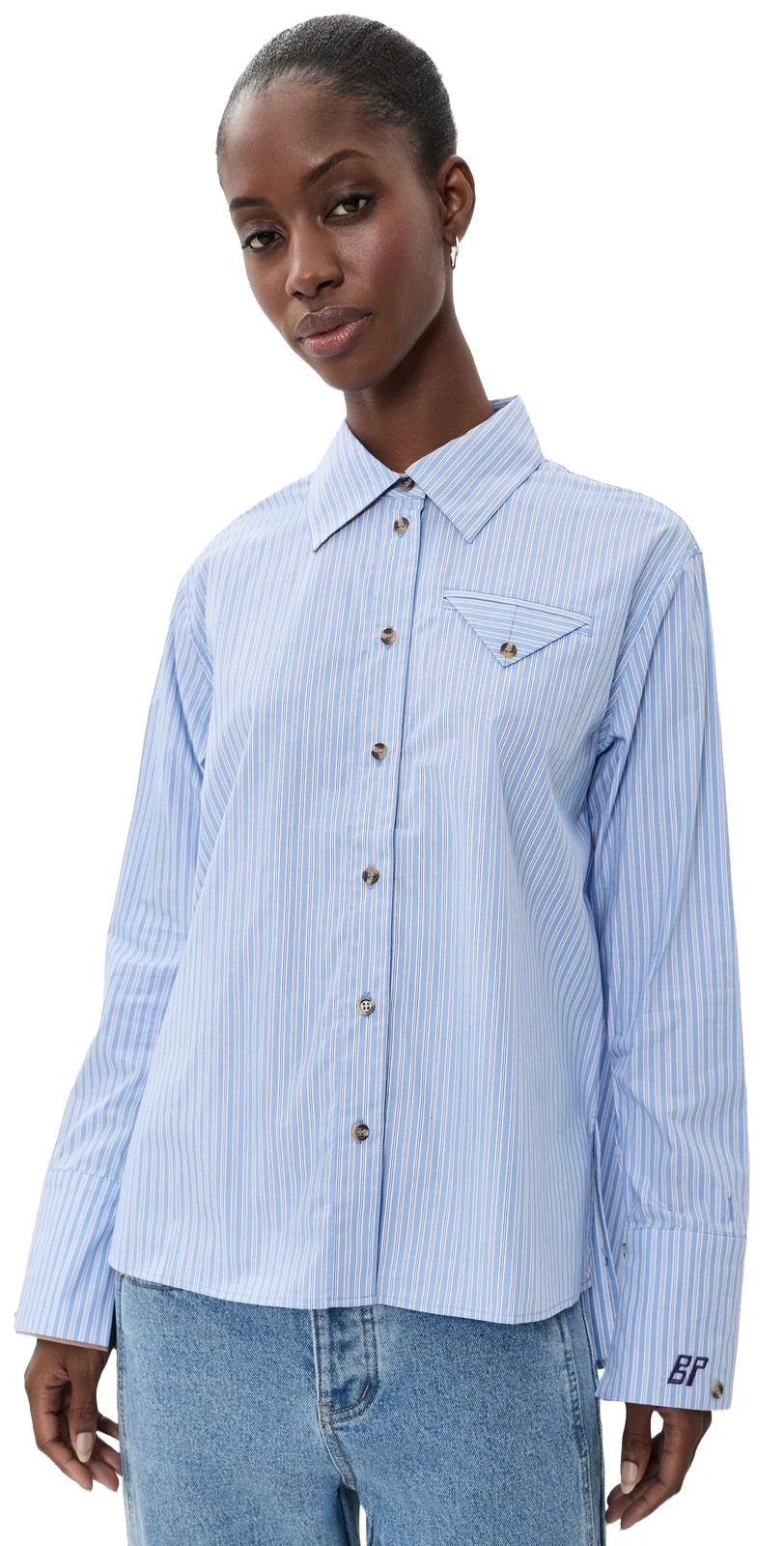 Melinda Button Down