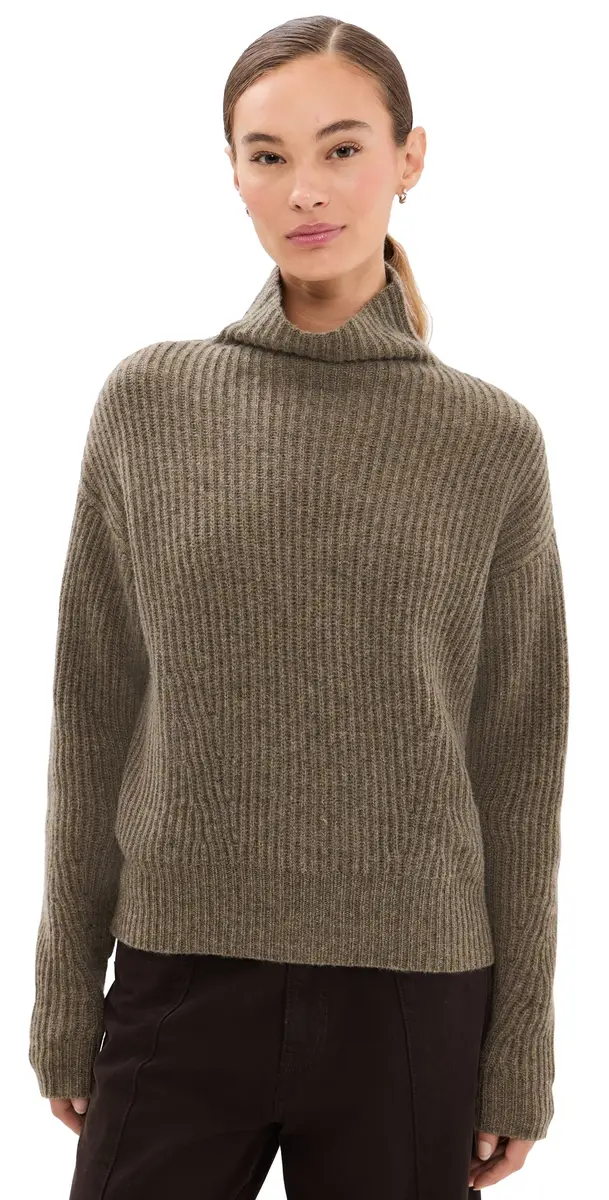 Le Kasha Verbier Cashmere Sweater Olive | Image 1 Le Kasha Verbier Cashmere Sweater Olive | Image 1