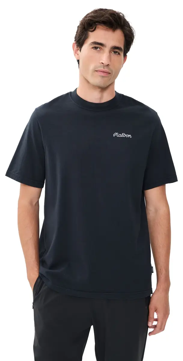 Malbon Bermuda Baldwin Tee Navy | Image 1 Malbon Bermuda Baldwin Tee Navy | Image 1