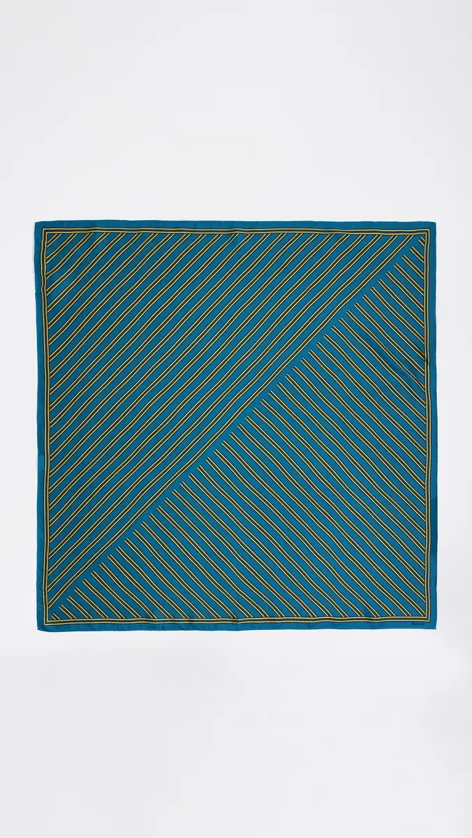 Madewell Medium Silk Bandana | Thumbnail 4 Madewell Medium Silk Bandana | Thumbnail 4