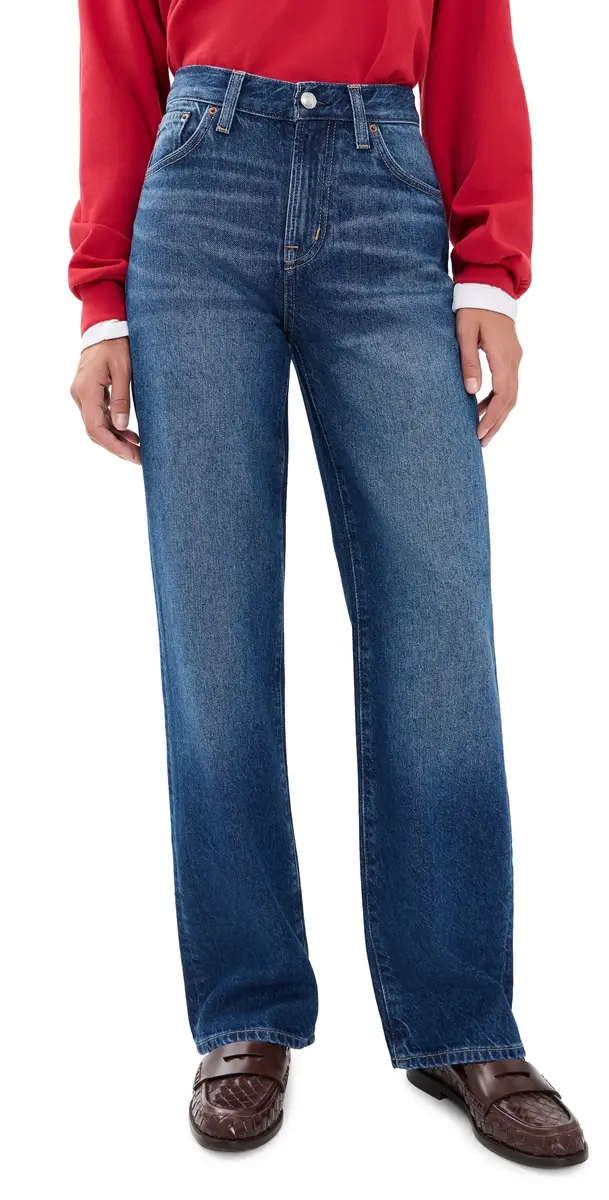 Madewell The Perfect Vintage Wide-Leg Jeans In Airy Denim Bedford Wash | Image 1 Madewell The Perfect Vintage Wide-Leg Jeans In Airy Denim Bedford Wash | Image 1
