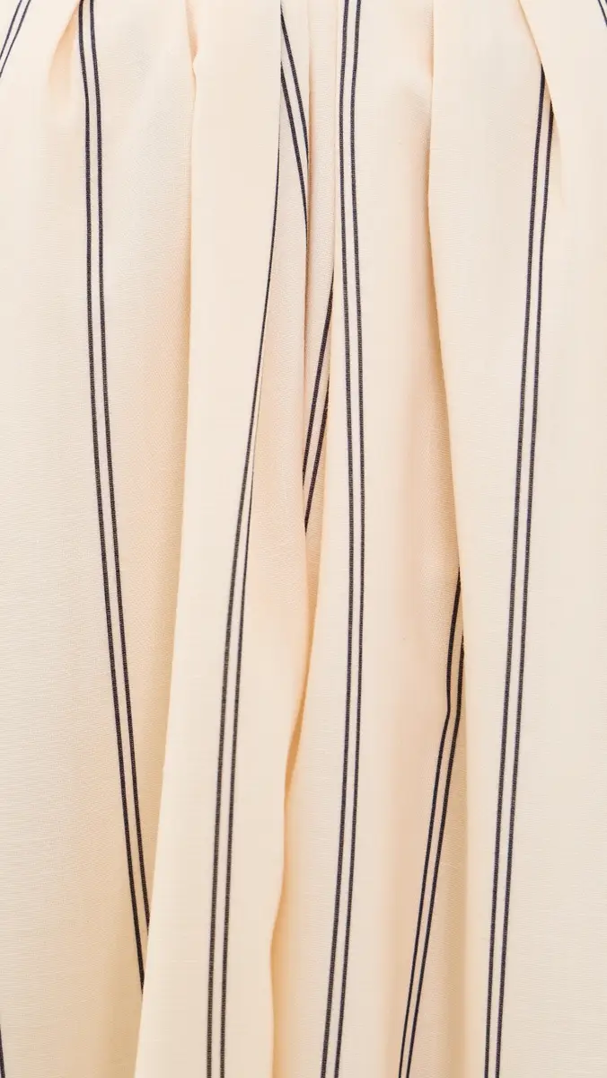 English Factory Strapless Pintuck Striped Maxi Dress | Thumbnail 6