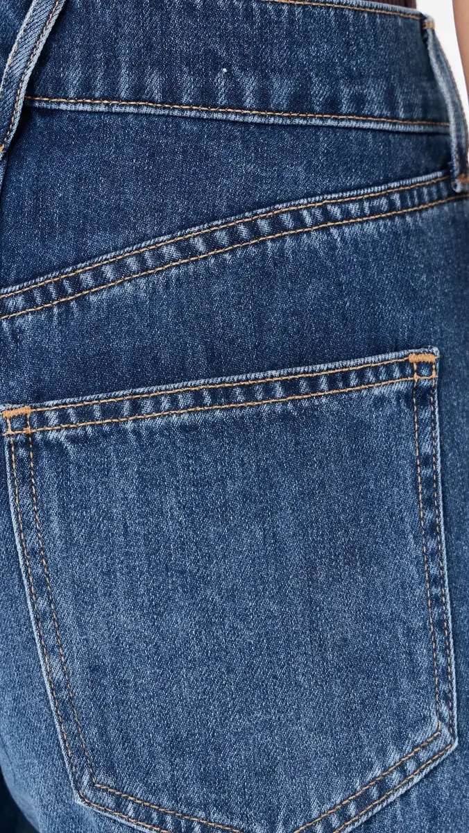 Veronica Beard Jean Kasey Wide Leg Jeans | Thumbnail 6