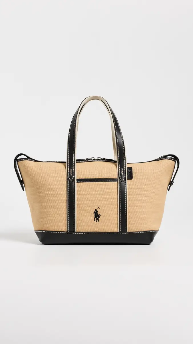 Polo Ralph Lauren Cotton Canvas Small Shopper Tote | Thumbnail 2