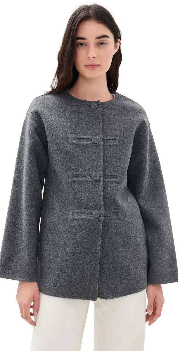 ALIGNE Anouk Jacket Grey Marl | Image 1 ALIGNE Anouk Jacket Grey Marl | Image 1