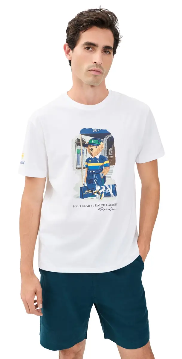 Polo Ralph Lauren x U Open Polo Bear Tee White | Image 1 Polo Ralph Lauren x U Open Polo Bear Tee White | Image 1