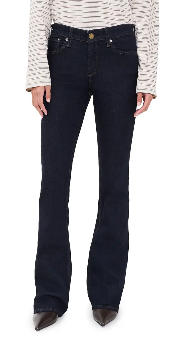 rag & bone Kinsley Low Rise Bootcut Jeans