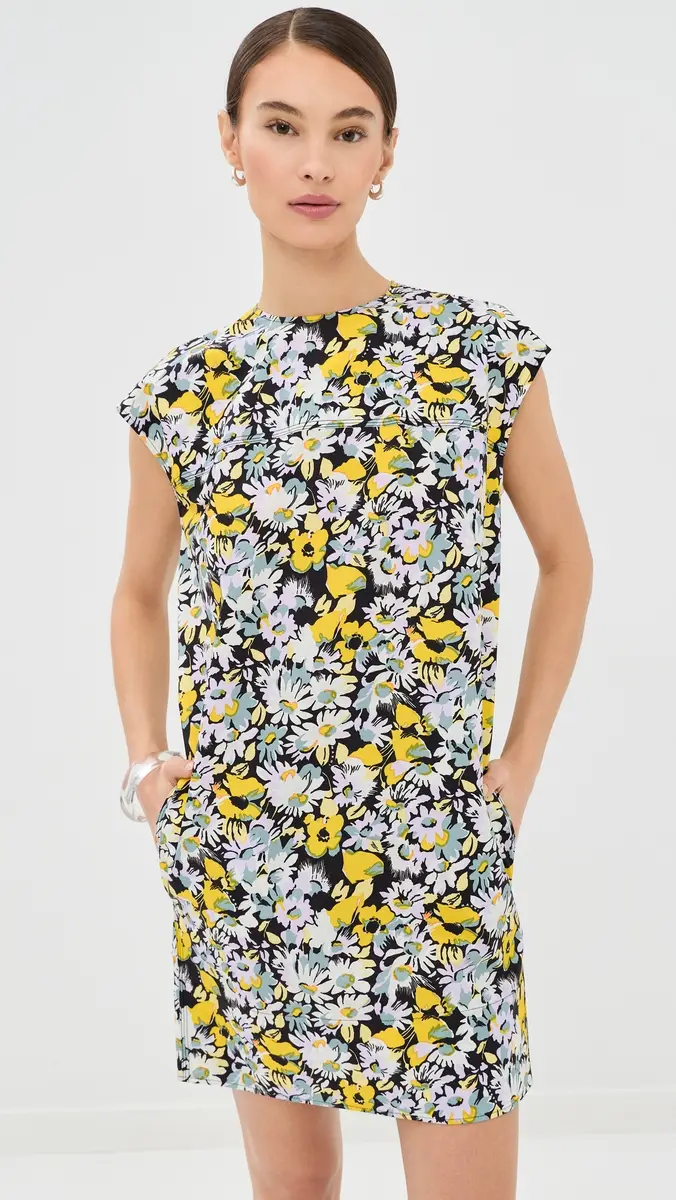 Marni Pop Flowers Mini Dress | Thumbnail 2 Marni Pop Flowers Mini Dress | Thumbnail 2