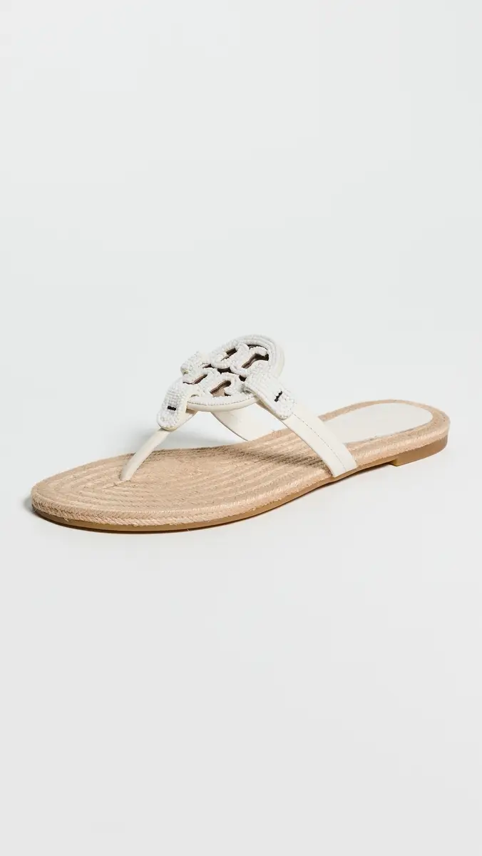 Tory Burch Miller Beaded Espadrille Sandals | Thumbnail 2 Tory Burch Miller Beaded Espadrille Sandals | Thumbnail 2