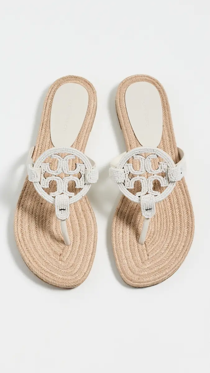 Tory Burch Miller Beaded Espadrille Sandals | Thumbnail 5 Tory Burch Miller Beaded Espadrille Sandals | Thumbnail 5