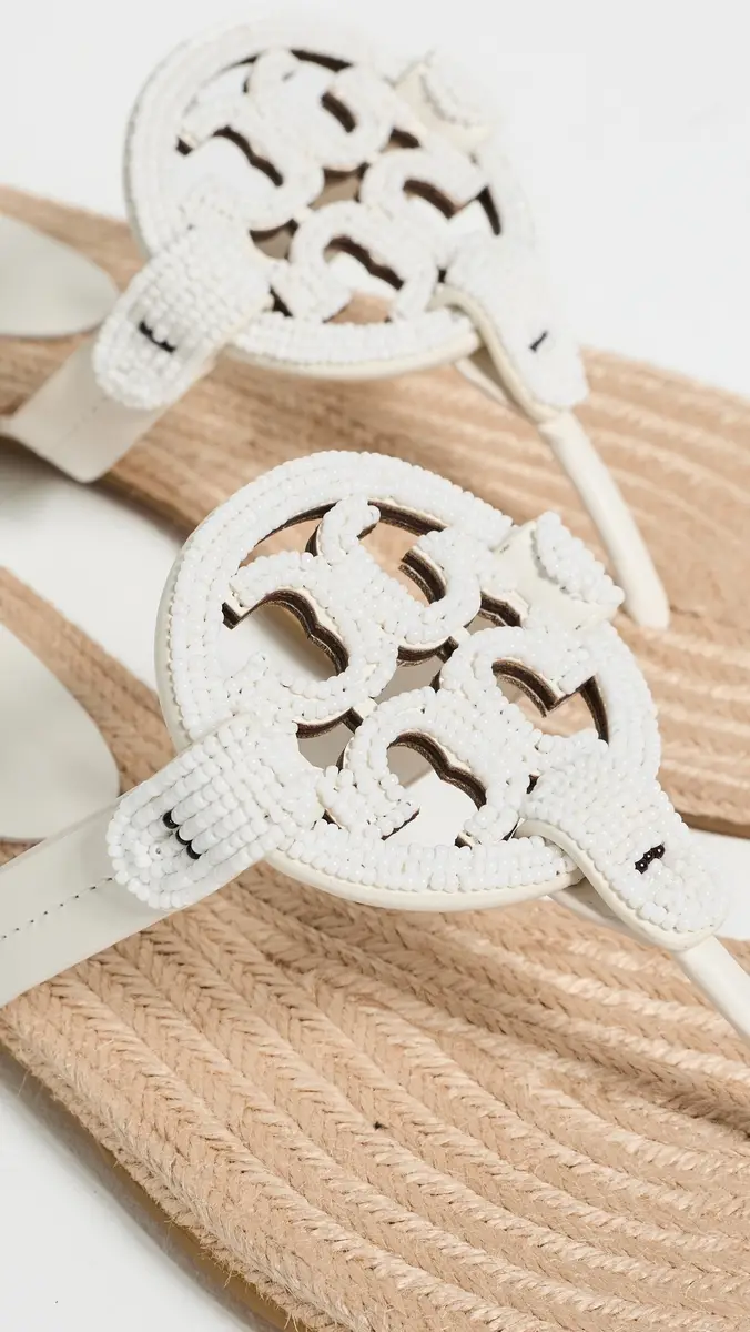 Tory Burch Miller Beaded Espadrille Sandals | Thumbnail 6 Tory Burch Miller Beaded Espadrille Sandals | Thumbnail 6
