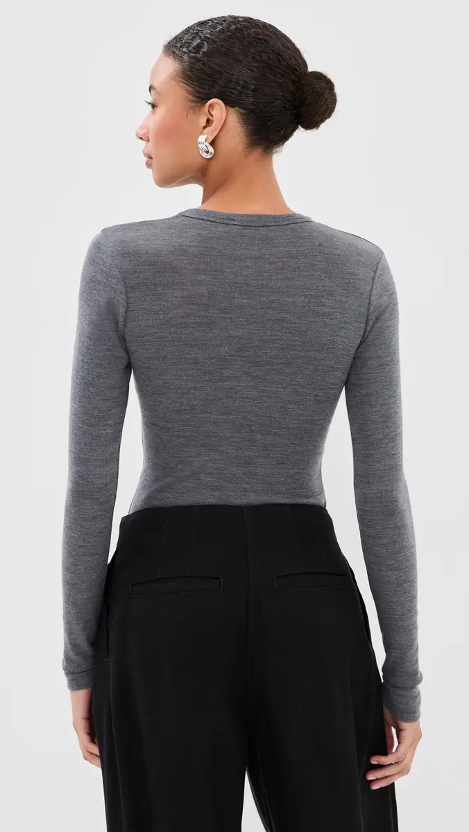 RÓHE Fine Merino Wool Tee | Thumbnail 4