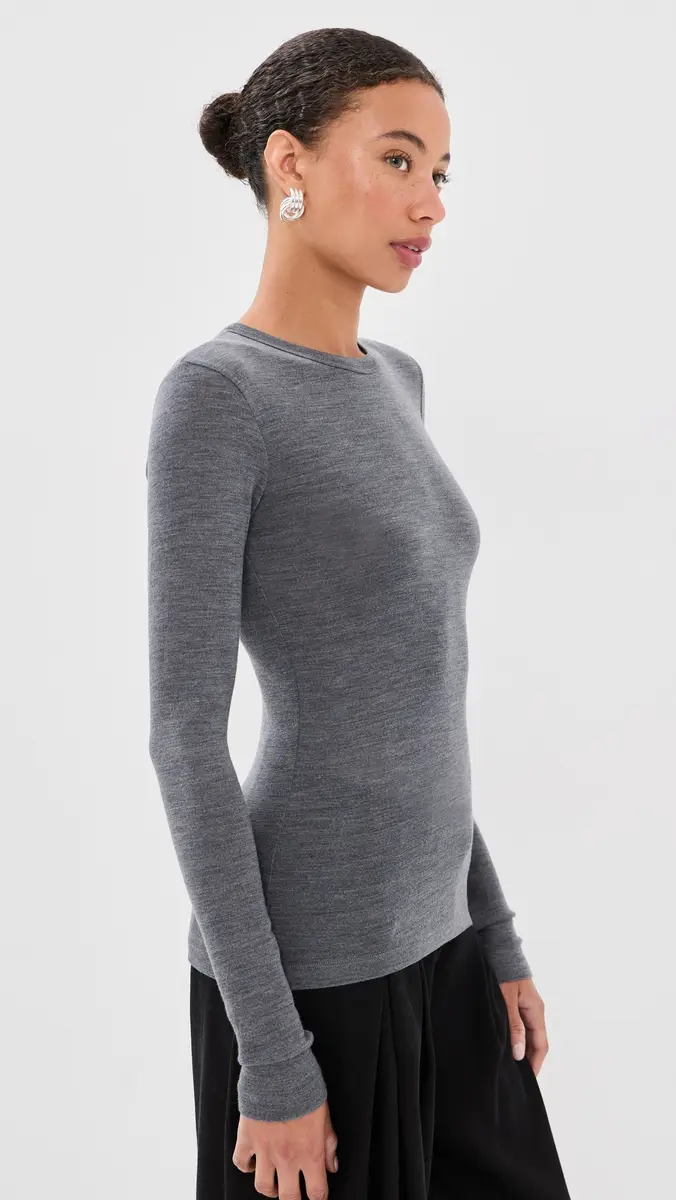 RÓHE Fine Merino Wool Tee | Thumbnail 5