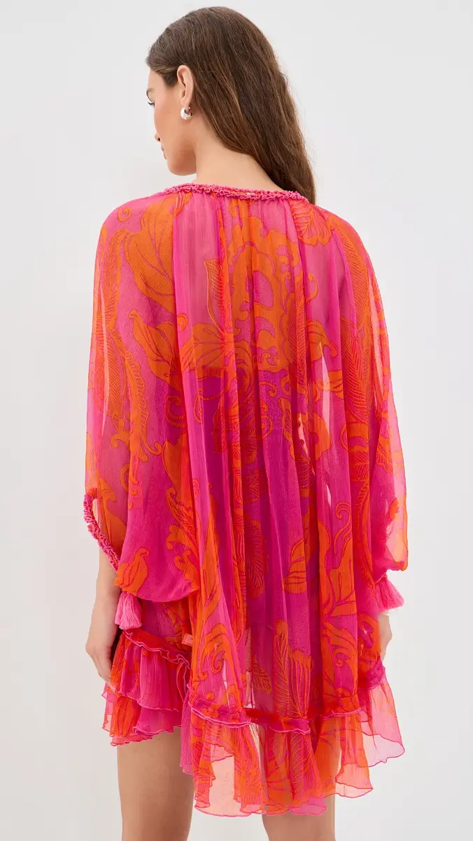 Poupette St Barth Poncho Nava Coverup Dress | Thumbnail 3 Poupette St Barth Poncho Nava Coverup Dress | Thumbnail 3