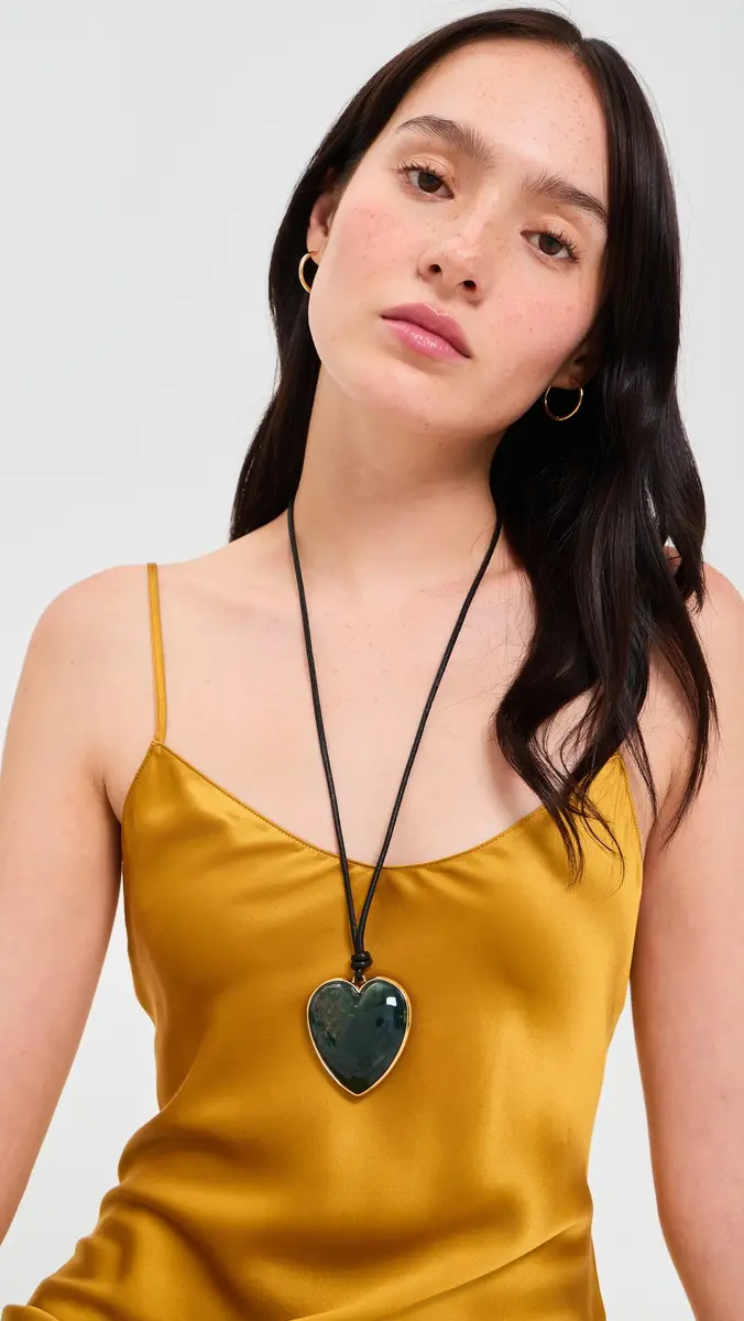 Jennifer Fisher Heart Leather Cord Necklace | Thumbnail 3 Jennifer Fisher Heart Leather Cord Necklace | Thumbnail 3
