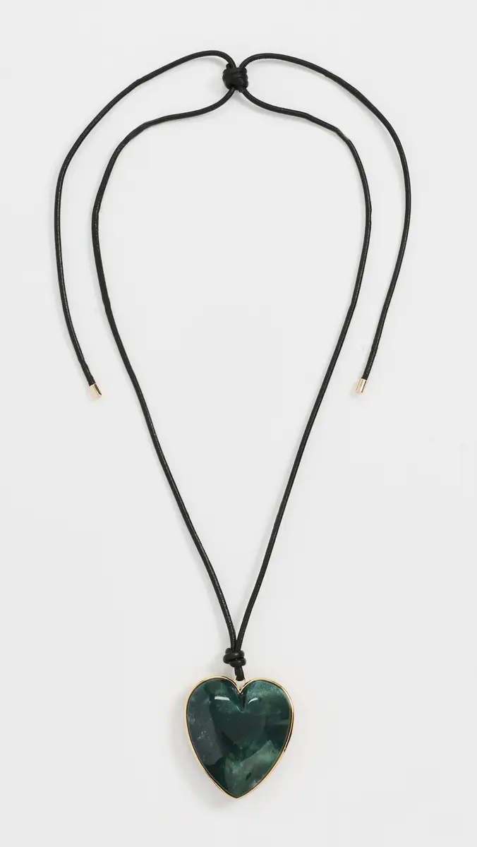 Jennifer Fisher Heart Leather Cord Necklace | Thumbnail 4 Jennifer Fisher Heart Leather Cord Necklace | Thumbnail 4