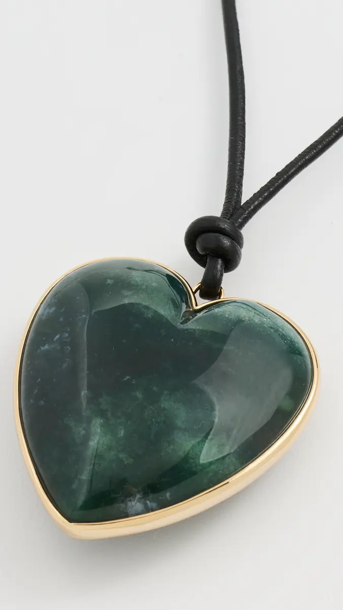 Jennifer Fisher Heart Leather Cord Necklace | Thumbnail 5 Jennifer Fisher Heart Leather Cord Necklace | Thumbnail 5